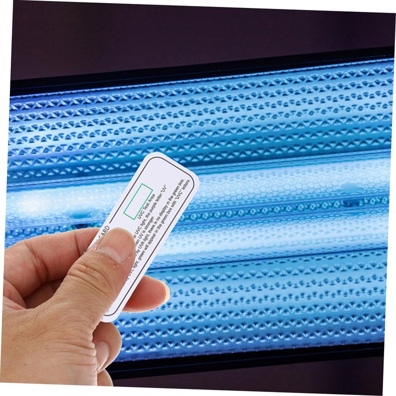 CHILDWEET 10pcs Uv Test Cards for Home Use Testing Strips