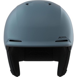 ALPINA BRIX Unisex Adult Ski Helmet, Dirt Blue, Matt, 51-55 cm