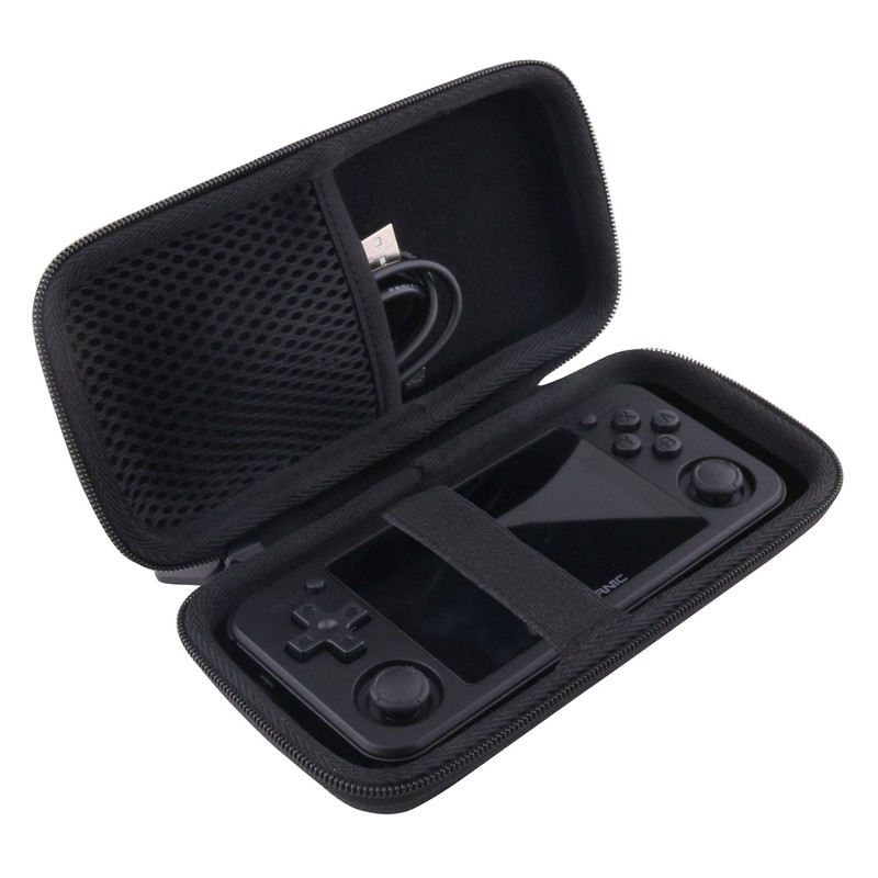 WERJIA Hard Carrying Case for RG351P/RG351M/RG353M Handheld Retro Game Storage