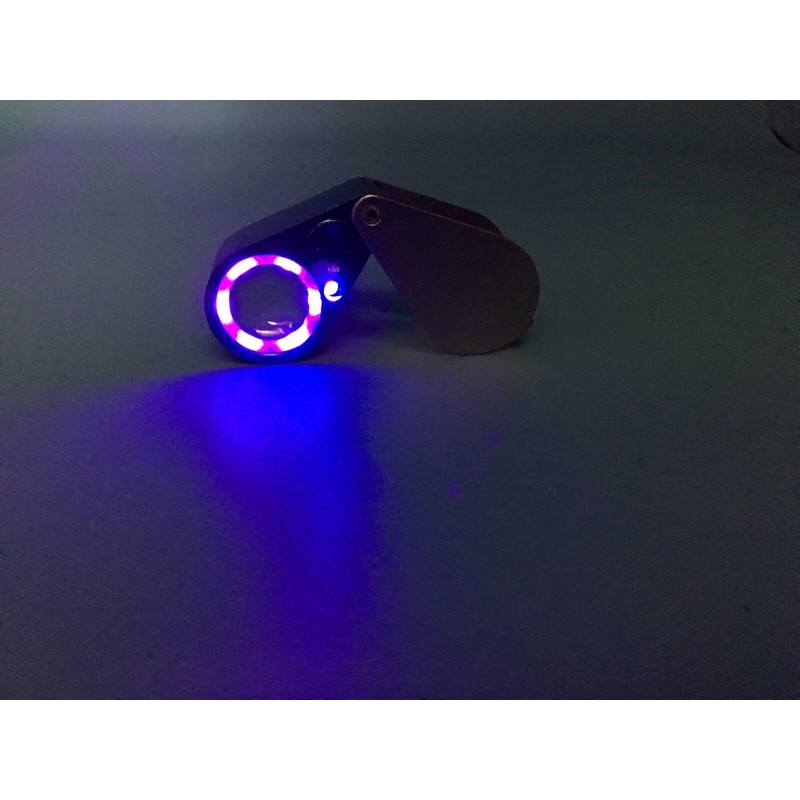 igaging Triplet 10x, 21mm Optical Loupe (LED + UV) by