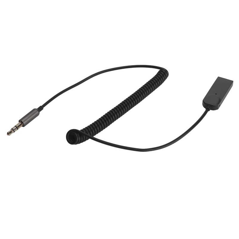 Bluetooth Aux Adapter Cable HiFi Stereo Support Hands Free Calls