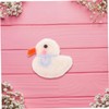 SUPVOX 4pcs Handmade Felt Goose Decorations Cute Needle Felted Animal
