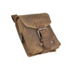 Greenburry Vintage Biker Leather Belt Bag Waist Bag Bum Bag