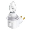 TWDRTDD Plug in Night Light, Adjustable E12 Base Socket Night