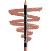 NYX PROFESSIONAL MAKEUP - Lápiz labial fino, Peekaboo Neutral, 0.03