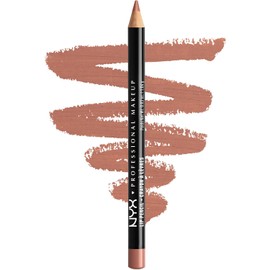 NYX PROFESSIONAL MAKEUP - Lápiz labial fino, Peekaboo Neutral, 0.03 onzas