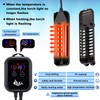 AQQA Submersible Aquarium Heater,100W/200W/300W/500W/800W/1000W/1200W Fish Tank Heater,External Temperature Controller LED