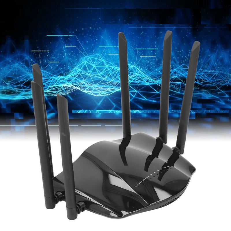 4G LTE WiFi Router 6 Antennas 2.4GHz 5GHz Dual Band