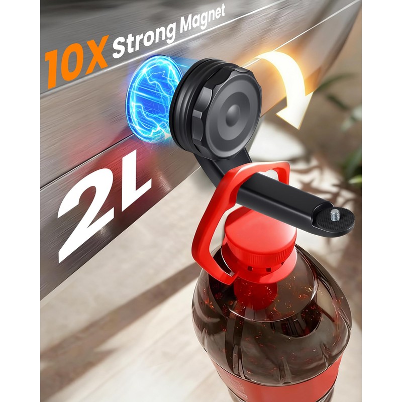 LIFENGSOLER Magnetic Solar Lights Outdoor with Motion Sensor, 92LEDs 600