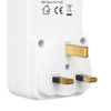 Countdown Timer Socket with 2 USB Ports 5V 2.1A Outlet