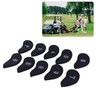 10pcs Golf Iron Covers Set with Numbers Waterproof Golf Head