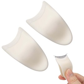 PAVIKE False Eyelash Clips (Set of 2) False Eyelash Applicators False Eyelash Applicator Clips False Eyelash Auxiliary Clip Eyelash Extension Tweezers Easy to Use Eyelash Tools Beginners