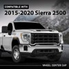 G-PLUS Wheel Center Caps Chrome Hub Cap Compatible with GMC