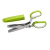 Weis Herb Shears with Blade Protection, Stainless Steel Silver/Green, 19