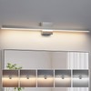 KAISITE Brushed Nickel Vanity Light for Bathroom Above Mirror 39