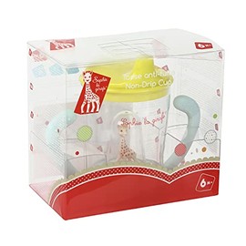 Sophie la girafe Non-Spill Sippy Cup for Baby and Toddler in Gift Box