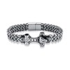 PiercingJak Viking Thor's Hammer Mjolnir Bracelet for Men Stainless Steel