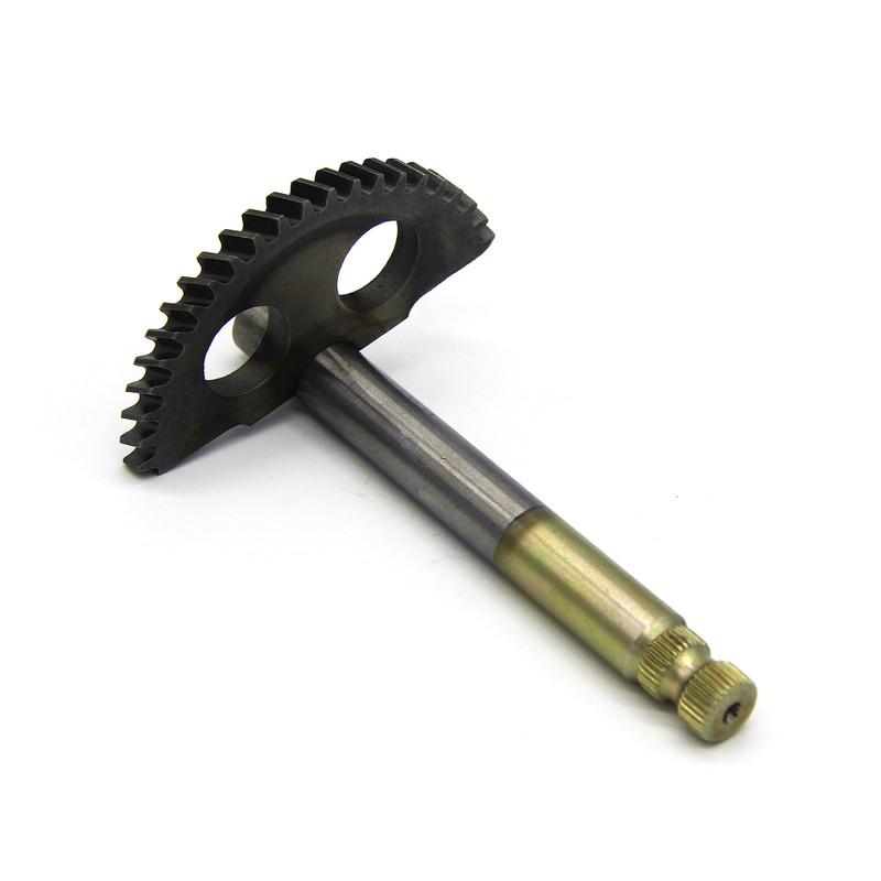 SUNQIAO PW50 Kick Shaft, Starter Gear for Yamaha PW50 PY50