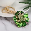 ECSiNG 2 pieces frog key ring, green frog key ring,