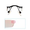 Rimless Glasses Nose Bridge Eyeglass Pads Pieces Screws and Screwdriver