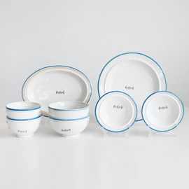 Genuine Syracuse Maple 2-person Dinnerware Set 8P, Syracuse Maple 2-Person Set 8P Winter Gray / 정품 시라쿠스 메이플 2인 식기세트 8P, 시라쿠스메이플 2인세트 8P 윈터그레이