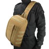 Tactical Sling Backpack Waterproof MOLLE Gun Holster Crossbody Chest Bag