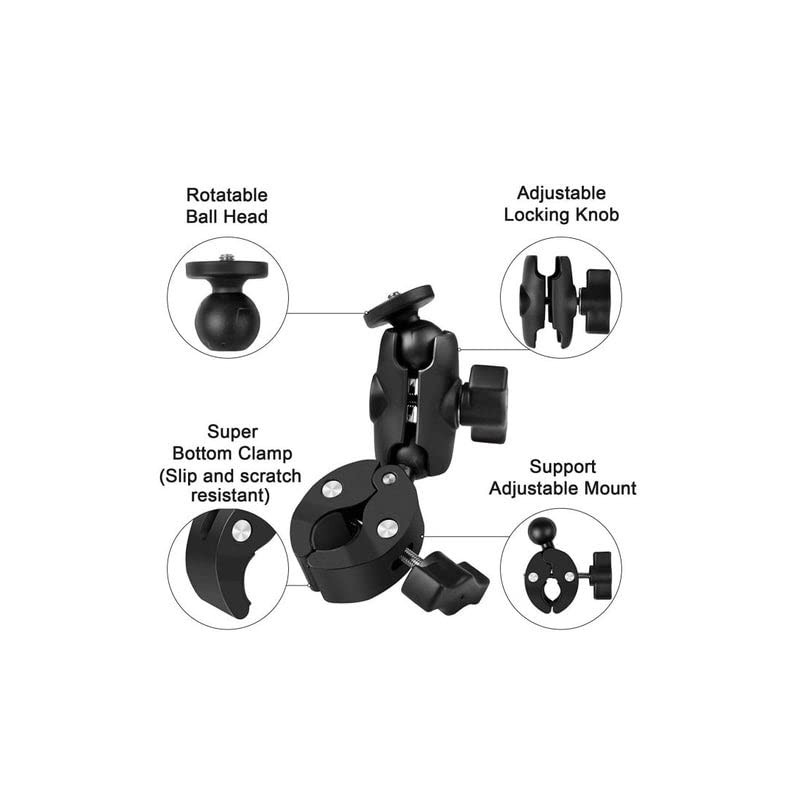 3 Way Super Clamp Mount for Insta360 X5 / X4