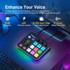MAONO Audio Mixer for Gaming: Audio Interface with Pro-preamp RGB