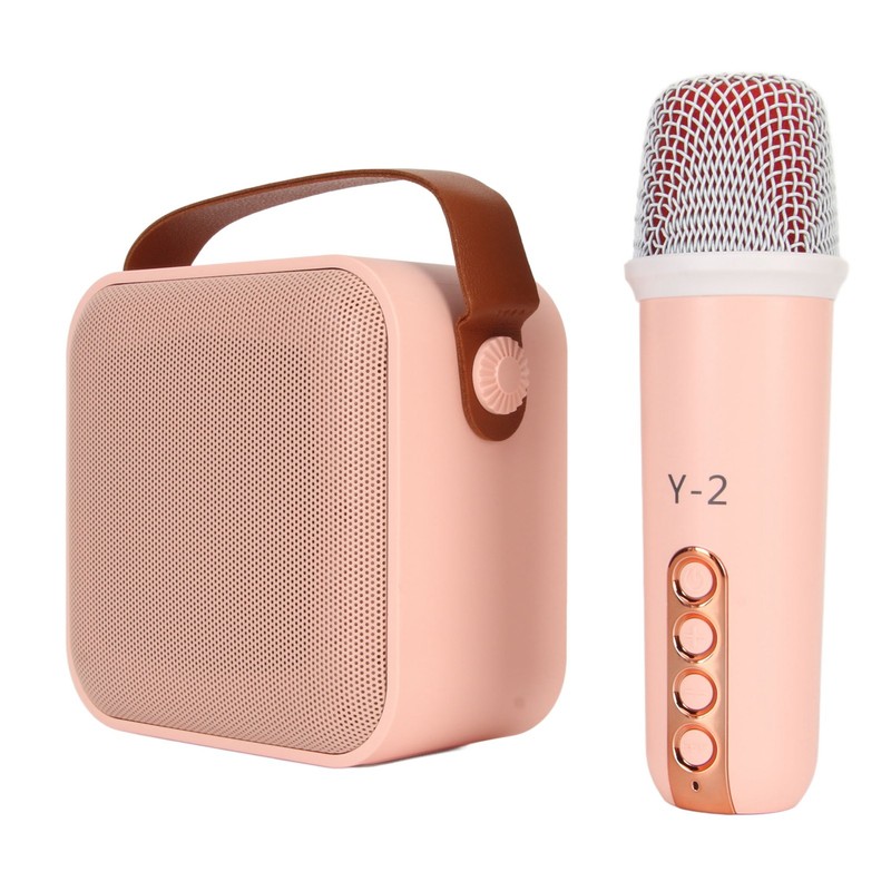 Mini Karaoke Machine Set Portable Bluetooth Speaker with 1 Wireless