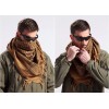 TechMel Pashmina Shemagh Bufanda Arabe Tactica Militar Cafe