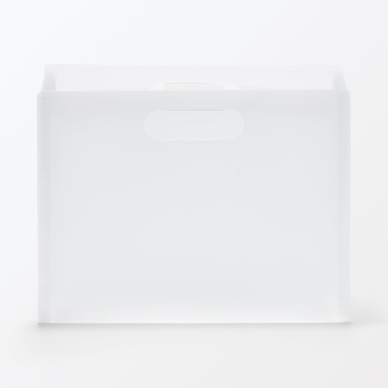 MUJI 84924859 Polypropylene Jabara File for A4, 6 Pockets