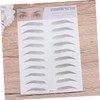 Healvian 2pcs Eyebrow Transfer Stickers Imitation Eyebrow Hair Like Tool
