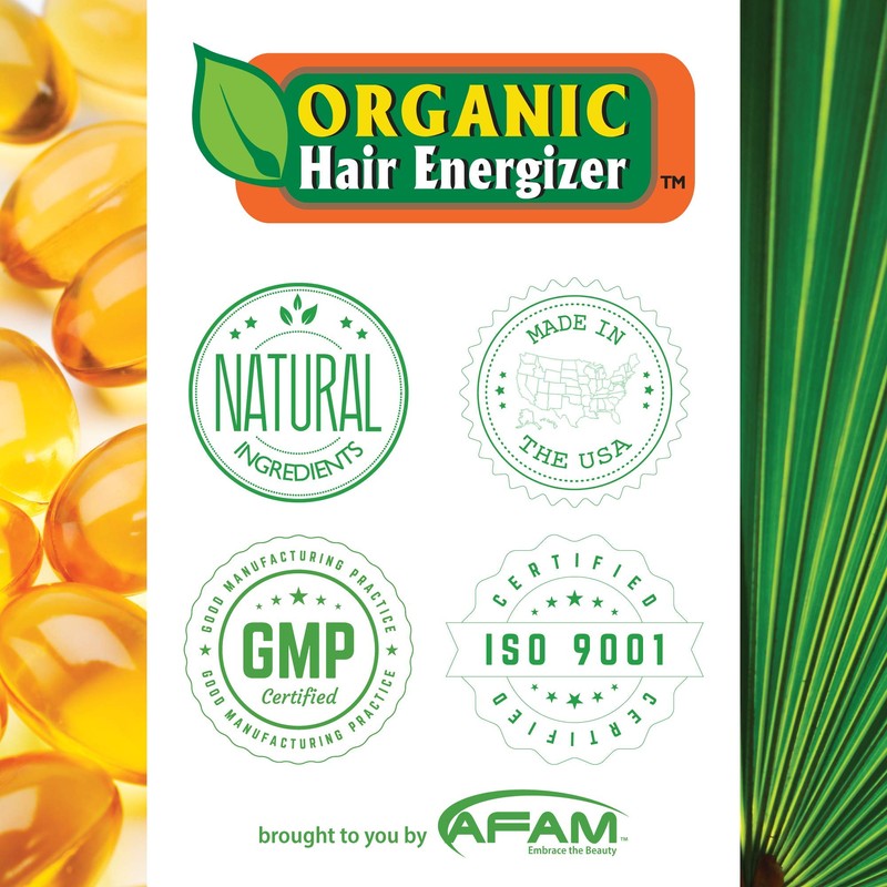 ORGANIC HAIR ENERGIZER HAIR GROWTH BOOSTER WITH PRO VITAMIN -