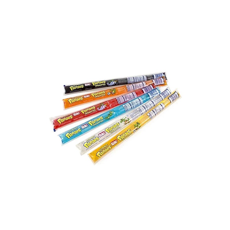 Kisko Giant Freezies 5.5 oz 50 Count Kisko Freeze Pop