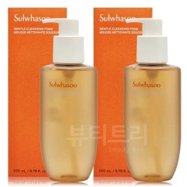 설화수 순행 클렌징 폼 200ml + 200ml Sulwhasoo Gentle Cleansing Foam 200ml + 200ml