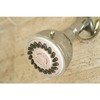 Kingston Brass KX651 Barcelona 3-1/4-Inch Round Jet Spray ABS Shower