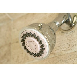 Kingston Brass KX651 Barcelona 3-1/4-Inch Round Jet Spray ABS Shower Head in Polished Chrome