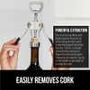 GORILLA GRIP BPA-Free Premium Wine Opener, Heavy Duty Zinc Alloy