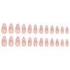 Press on Nails Long Almond False Nails Simple Shell Pattern