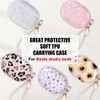 CameCosy Beats Studio Buds Case with Small Purple Flower Pattern,