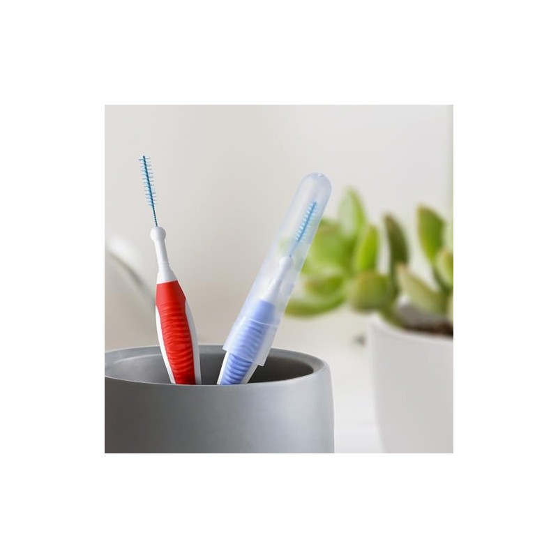 GUM TRAV-LER Interdental Brushes for Thorough Cleaning Between Teeth Flexible