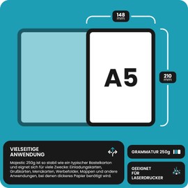 Netuno 50 x Pearlescent Light Green Fine Cardboard DIN A5 210 x 148 mm 250 g Majestic Satin Lime Craft Cardboard Glossy Effect Cardboard Metallic Festive for Wedding Cards Christmas Cards Decoration