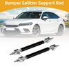 Partuto 2pcs 7.5cm/2.95in Car Splitter Support Rods Adjustable Front Rear