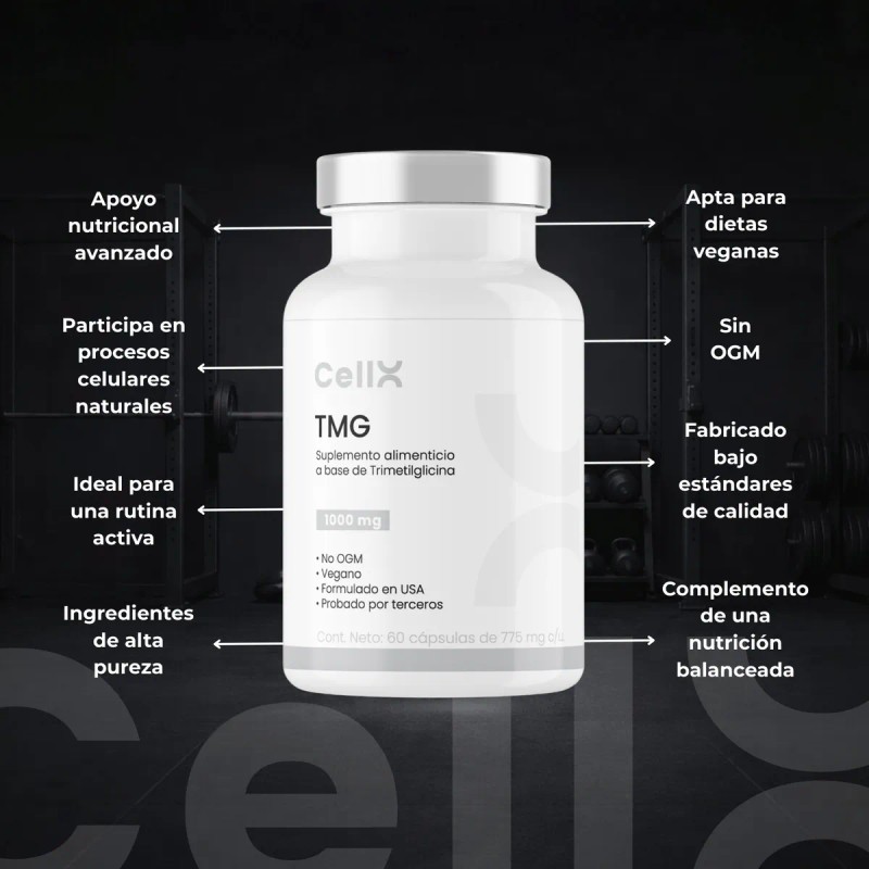 Cellx Tmg B6 B12 Metilfolato Nac