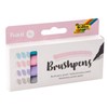 folia 1729 Brush Pens, Set of 4 Pastel Brush Pens