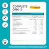 MATTER SMART NUTRIENTS - Complete OMG-3 Suplemento Alimenticio, Omega-3 de