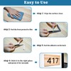 5 Inch House Numbers, Self-adhesive House Number Acrylic Modern House