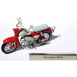 Model Motorcycle 1:24 Simson Star