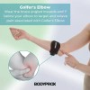 Bodyprox 테니스 및 골퍼의 팔꿈치 를 위한 바디프록스 브레이스 2팩