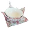 CUSHYSTORE 2X Bowl Cozy Pot Holder Canvas Holders Heat and